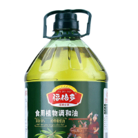 植物橄欖油5升/桶商超貨源清香型高溫壓榨食用調(diào)和油廠價(jià)一件代發(fā)