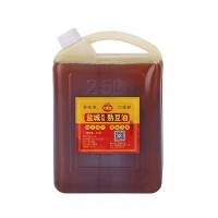 廠(chǎng)家供應(yīng)炒菜豆油 濃香笨榨熟豆油5L 東北三級(jí)大豆油家用食用油