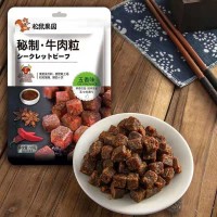 包郵風(fēng)干手撕牛肉廠家牛肉粒袋裝肉類零食休閑食品即食香脆魚皮